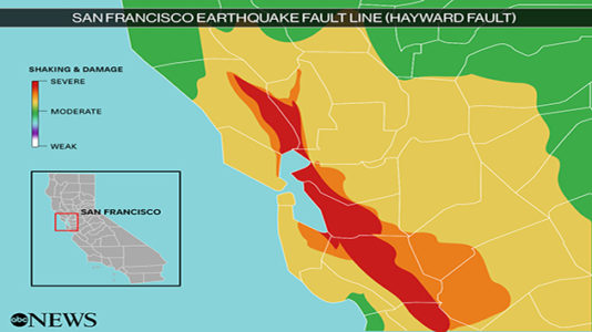 Bay Area earthquake could lead to massive loss of life and property: USGS report