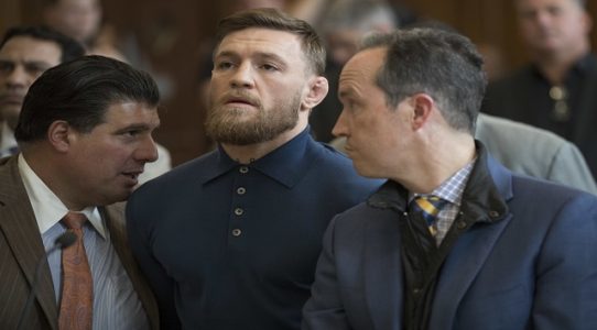 Conor McGregor says he ‘regrets’ melee that got him arrested on assault charges
