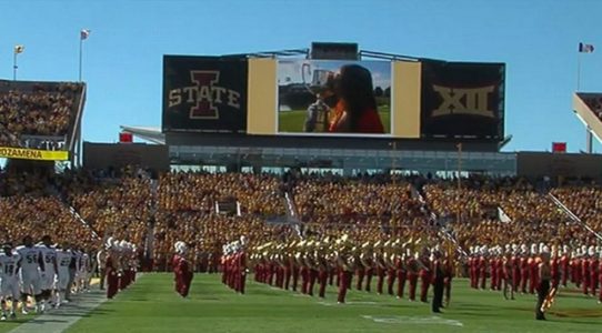 Iowa State mourns slain star golfer with sea of yellow, video tribute