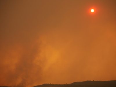 Wildfire smoke from out-of-state fires darkens Utah skies