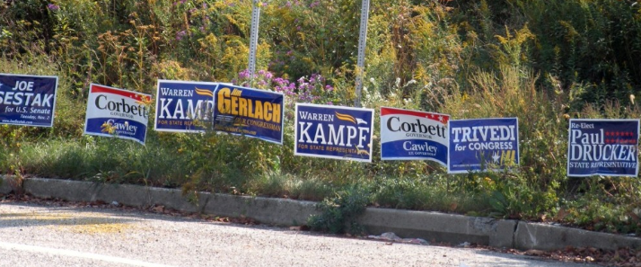 Utah Lawmaker Wants To Remove Political Signs On Overpasses, Medians