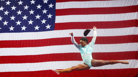 Simone Biles criticizes new USA Gymnastics President Mary Bono over anti-Kaepernick tweet