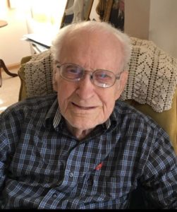 105-year-old man credits a life of ‘staying out of trouble’