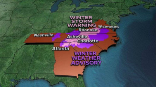 Massive snowstorm leaves at least 2 dead in NC as Southeast digs out
