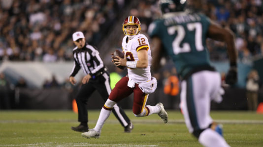 Redskins quarterback Colt McCoy suffers season-ending injury after two starts