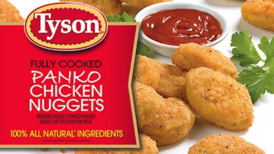 Tyson recalls chicken nuggets over reports of rubber inside