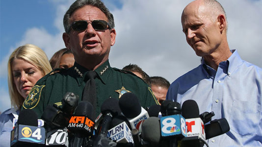 Florida sheriff suspended over handling of Marjory Stoneman Douglas High School shooting