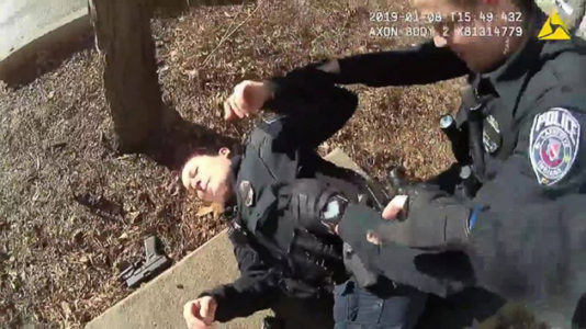 Indiana police release body cam footage of officer accidentally shooting partner