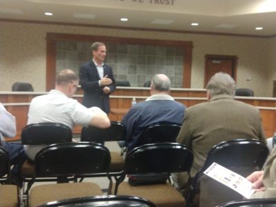 Chris Stewart holds town hall in Richfield