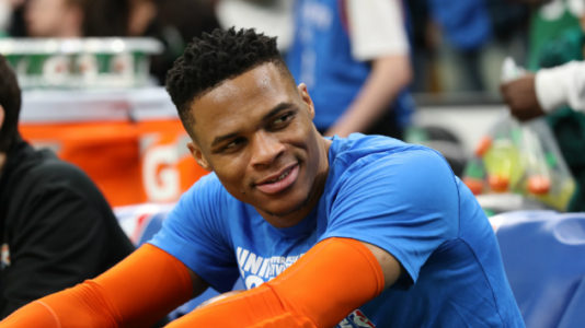 Thunder’s Russell Westbrook breaks record with 10th straight triple-double