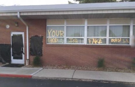 Latter-day Saint church building in Provo vandalized