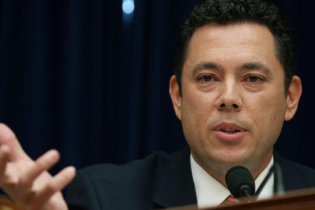 FILE - OCTOBER 4, 2015: It was reported that Rep. Jason Chaffetz has officially launched his campaign for House speaker October 4, 2015. WASHINGTON, DC - SEPTEMBER 29:  Chairman Jason Chaffetz (R-UT) questions Cecile Richards, president of Planned Parenthood Federation of America Inc. during her testimony in a House Oversight and Government Reform Committee hearing on Capitol Hill, September 29, 2015 in Washington, DC. The committee is hearing testimony on the use of taxpayer funding by Planned Parenthood and its affiliates.  (Photo by Mark Wilson/Getty Images)