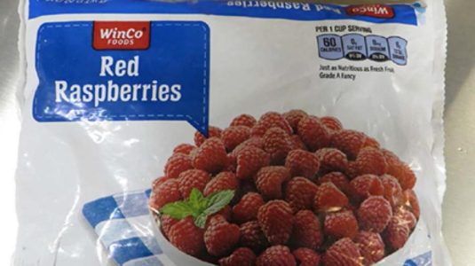 WinCo’s frozen raspberries from Washington farm recalled