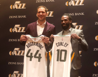 Jazz Introduce Conley, Bogdanovic
