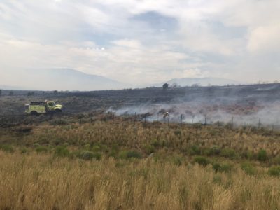 I-15 back open as wildfire continues in Beaver County