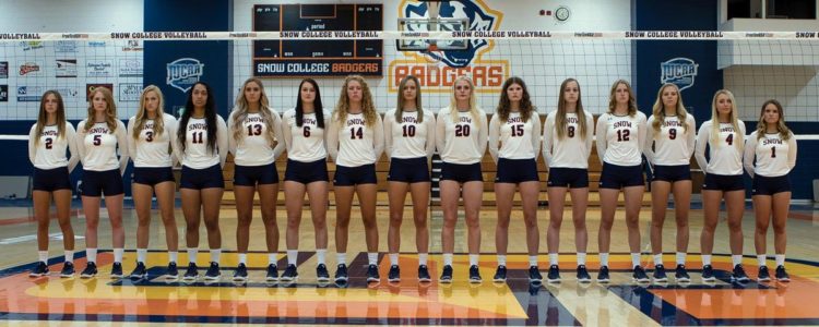 Snow College Volleyball Returns to No. 2 In NJCAA Rankings