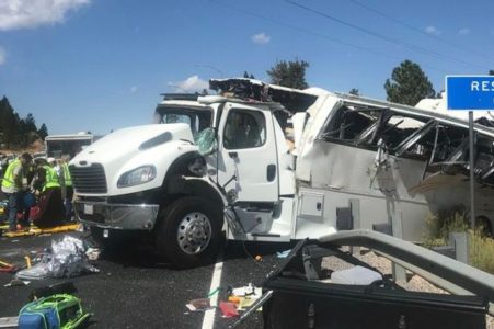 Utah tour bus that crashed and killed 4 had previous problem