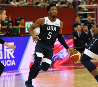 Finally, an easy one: US rolls by Japan 98-45 at World Cup, Mitchell scores 10