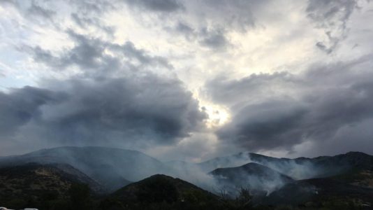 Officials say wildfire near Layton is 60% contained