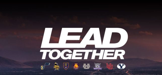 Various Utah Pro/College Sports Teams Unveil Lead Together Initiative