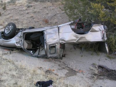 Utah Highway Patrol: 3 killed in 1-vehicle wreck on I-15