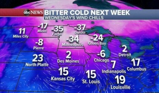 Storm to bring wind and heavy rain to West, snow to Upper Midwest