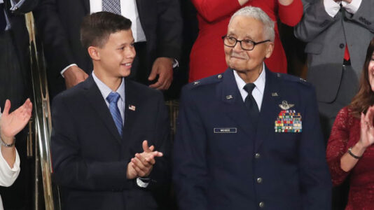 Tuskegee Airman honored at State of the Union address and by NASA