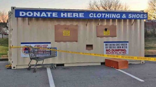 Man dies after getting trapped in donation bin: Police