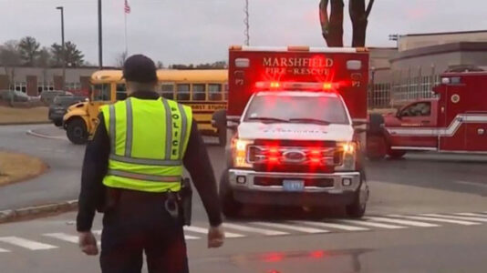 Mysterious odor at Massachusetts high school sends dozens to hospital