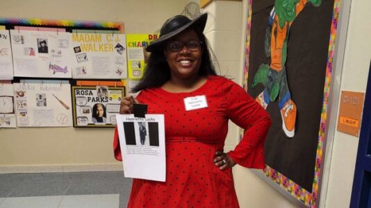 Teacher dressed up as a black leader every day for Black History Month
