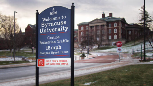 Syracuse students occupy administrator building to protest racist, biased incidents