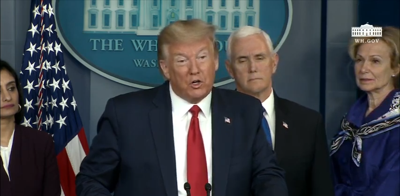 Trump Calls Himself A ‘Wartime President.’ He Promises ‘Total Victory.’