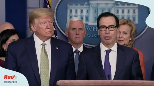 Trump Proposes Sending Relief Checks Directly To Americans