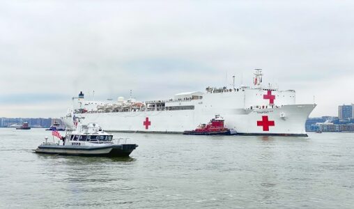 Last COVID-19 patient leaves USNS Comfort