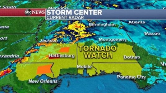 Deadly tornado outbreak ongoing in the South