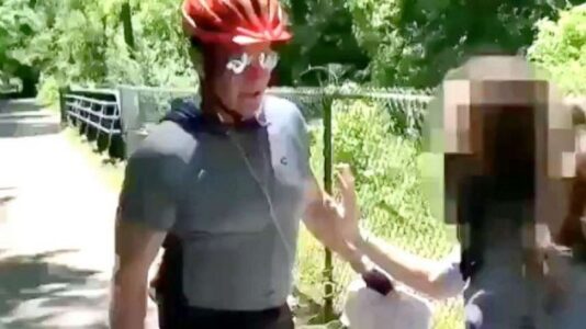 Cyclist assaults George Floyd activists who were posting flyers in park: Police
