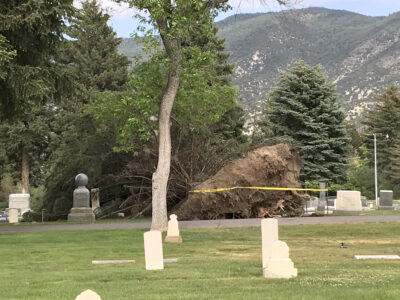 High winds cause havoc in Sanpete County