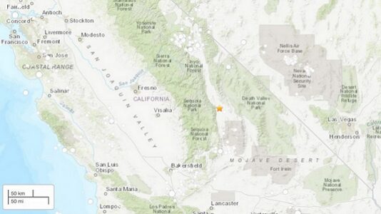 5.8 magnitude earthquake shakes California