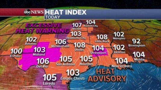 All-time July heat records, wildfire evacuations, severe weather with tornadoes all possible Tuesday
