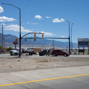 Car crash near Walmart in Richfield