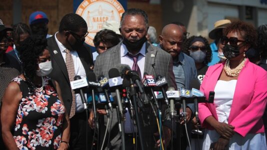 Rev. Jesse Jackson calls for swift indictment of officers in Jacob Blake shooting