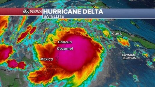 Hurricane Delta takes aim at Louisiana after making landfall in Mexico: Latest forecast