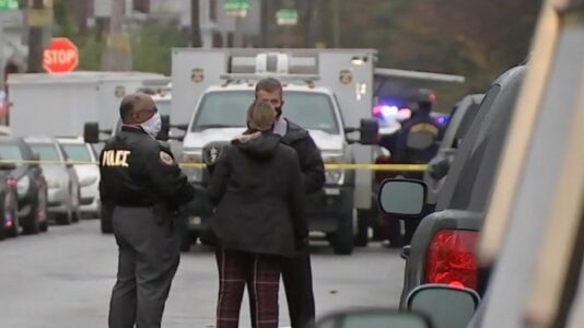 Thirty officers injured in protests after shooting of knife-wielding man by Philadelphia police