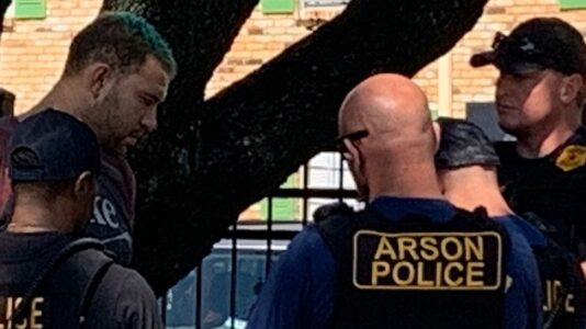 Alleged serial arsonist arrested in Houston after authorities say he may have set dozens of fires