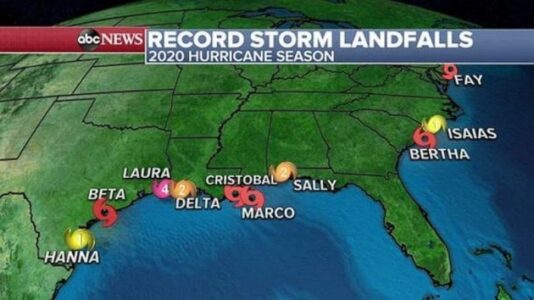 Hurricane Delta leaves over half a million without power in Louisiana