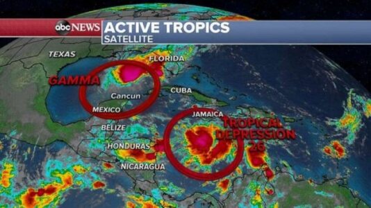 New Tropical Depression formed Caribbean could become Hurricane Delta