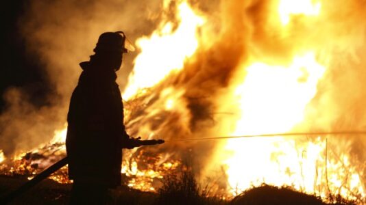 One dead after wildfires erupt in California, Nevada