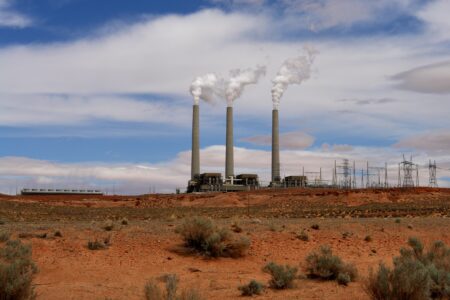 Power plant stacks that loomed over Arizona come down