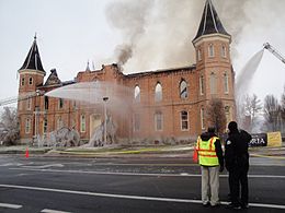Memories linger decade after huge Provo Tabernacle fire