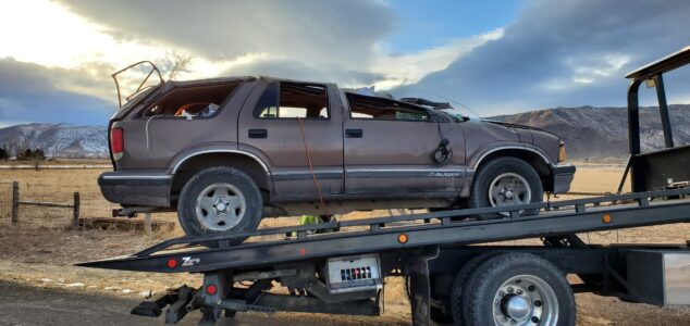 Rollover Crash on SR 118 in Sevier County